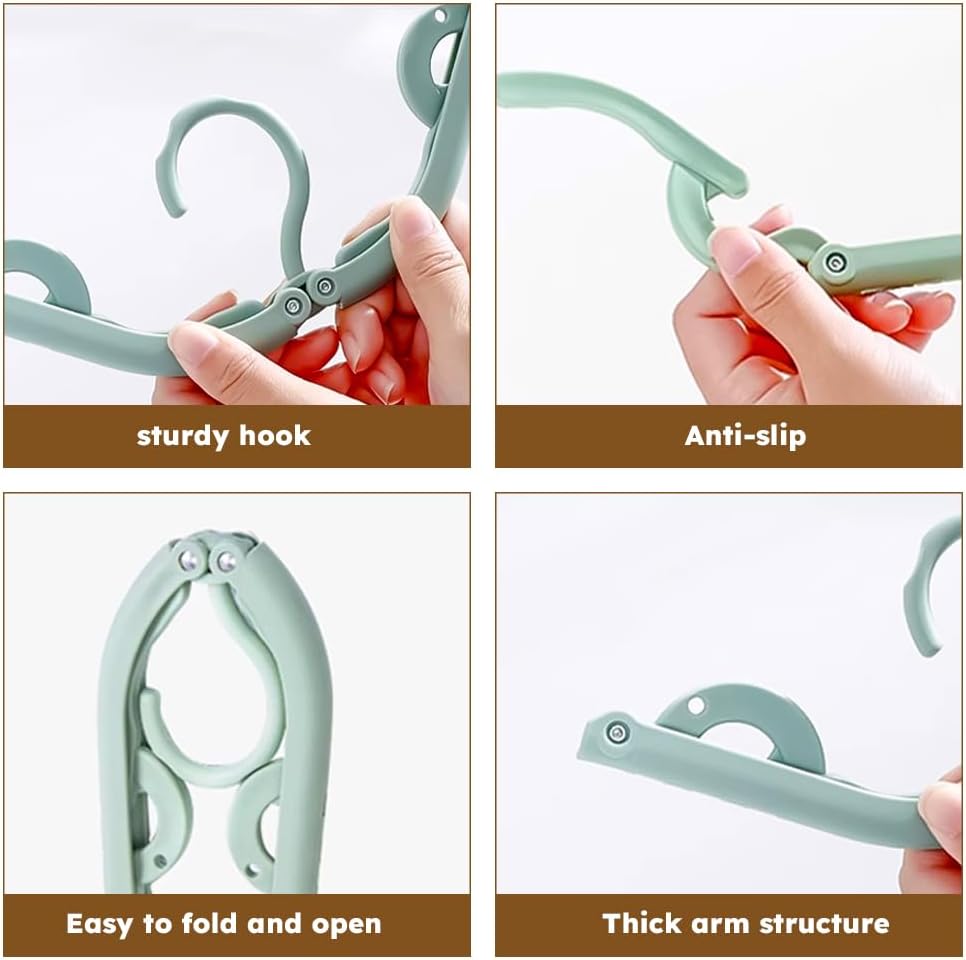 Portable Folding Clothes Hangers