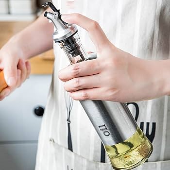 Oil Dispenser Bottle Automatic Opening and Closing Oil Pot